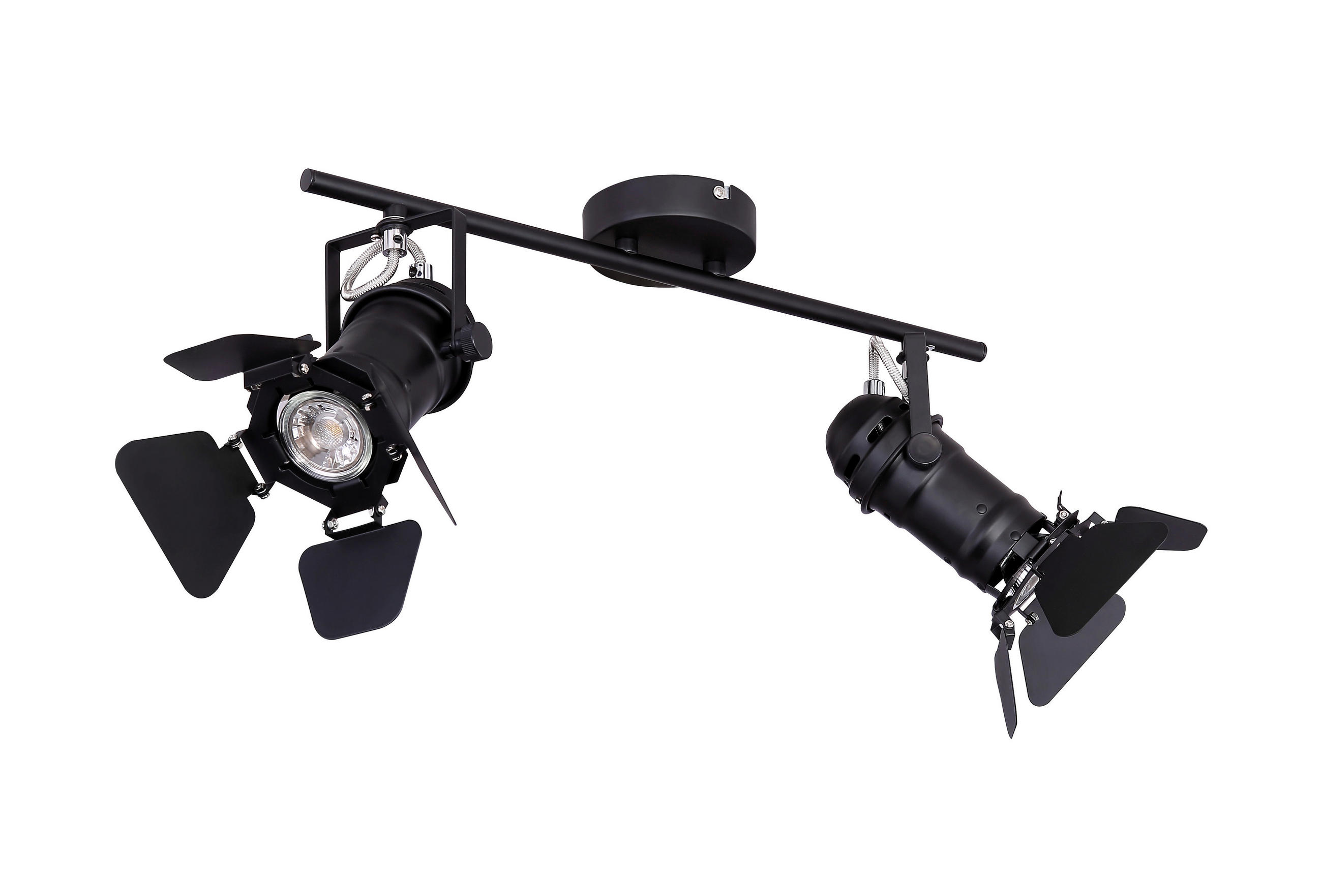 STRAHLER 54/16/26,5 cm   - Schwarz, Trend, Metall (54/16/26,5cm) - Globo