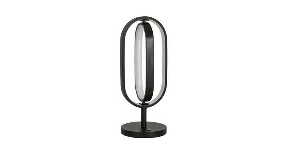 LED-TISCHLEUCHTE 21/50 cm - Schwarz, Design, Kunststoff/Metall (21/50cm) - Novel