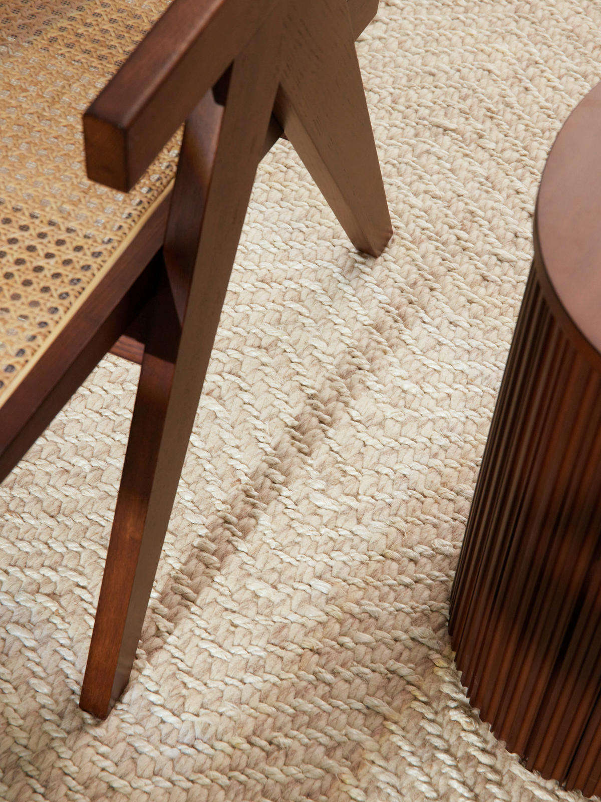 WOLLTEPPICH 160/230 cm Majoli Creme  - Creme, Basics, Textil (160/230cm) - Elle Decoration