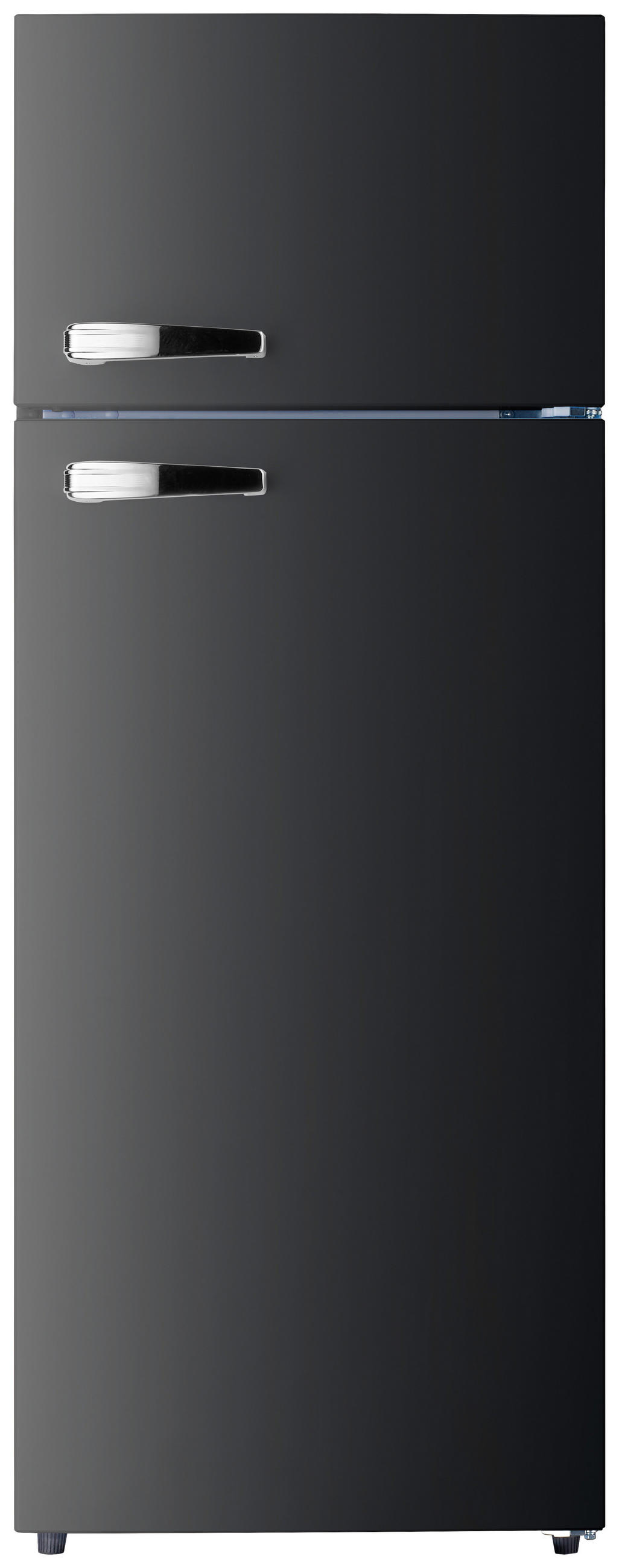 KÜHL-GEFRIER-KOMBINATION  - Schwarz, Trend, Kunststoff/Metall (54/143/54,5cm) - PKM