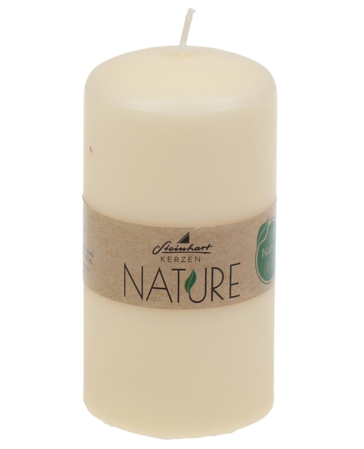 STUMPENKERZE 5,7/11,0 cm  - Creme, Basics, Naturmaterialien (5,7/11,0cm) - Steinhart