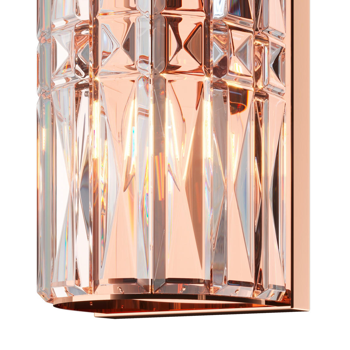 WANDLEUCHTE - Transparent/Goldfarben, Trend, Glas/Metall (13/10/75,2cm) - MAYTONI