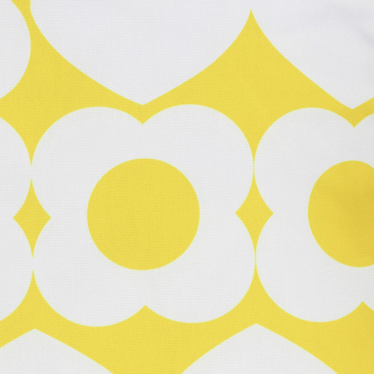 ZIERKISSEN  45/45 cm   - Gelb/Weiß, Design, Textil (45/45cm) - Eglo