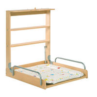 WANDWICKELTISCH Naturfarben  - Silberfarben/Naturfarben, Basics, Holz/Metall (75/60cm) - Roba