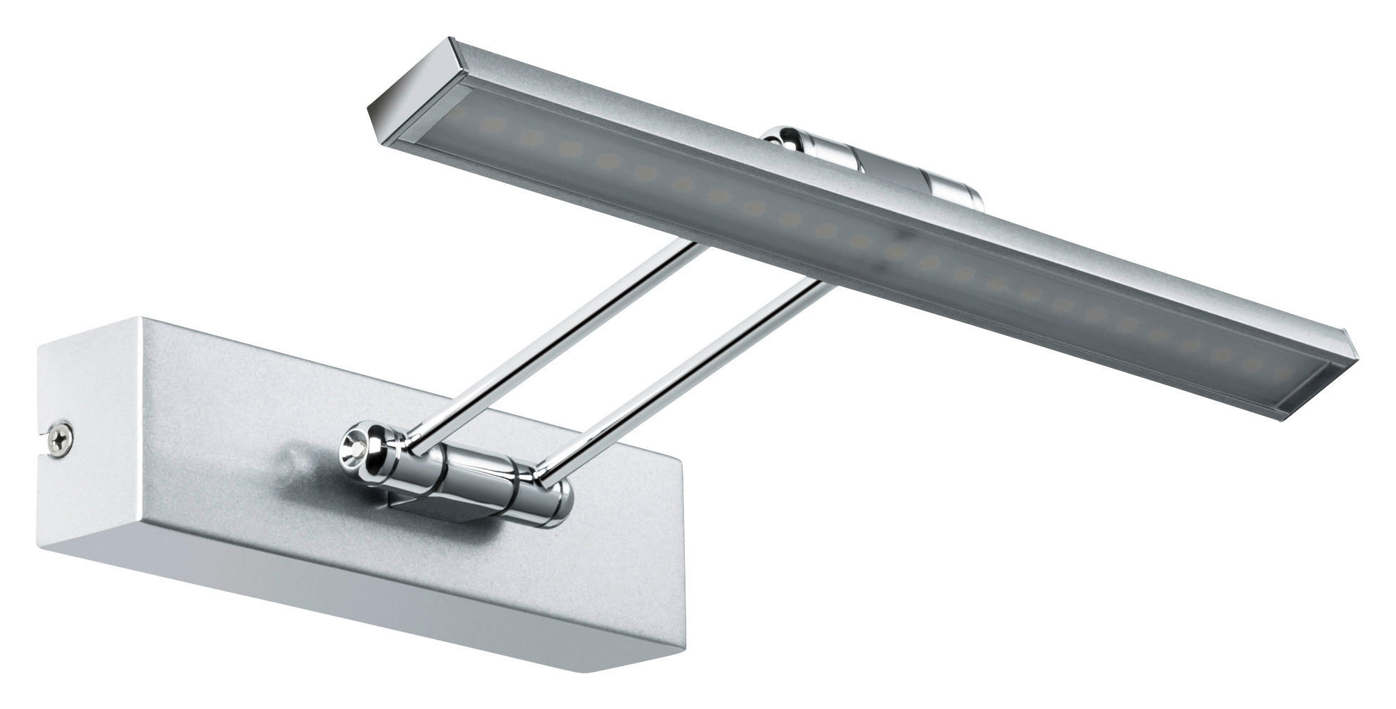 BILDERLEUCHTE GALERIA BEAM THIRTY 29/4,6/19 cm   - Chromfarben, Design, Metall (29/4,6/19cm) - Paulmann