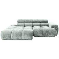 ECKSOFA Hellblau Flachgewebe  - Hellblau, MODERN, Textil (150/239cm) - MID.YOU