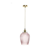 HÄNGELEUCHTE 20/34/20 cm  - Rosa, Trend, Glas (20/34/20cm) - Kayoom