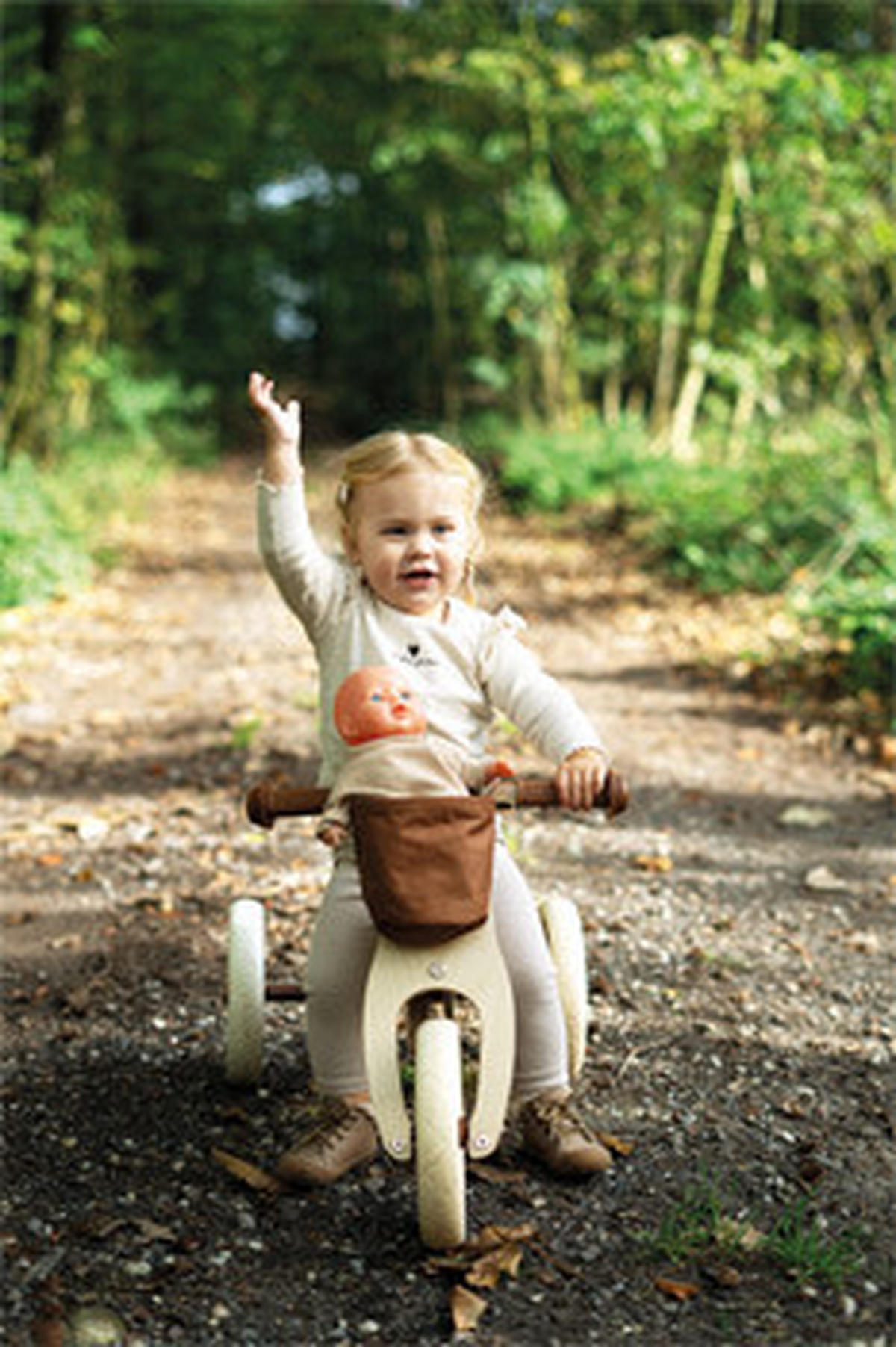 LAUFRAD  - Multicolor, Basics, Holz/Kunststoff (75/45/43cm) - small foot