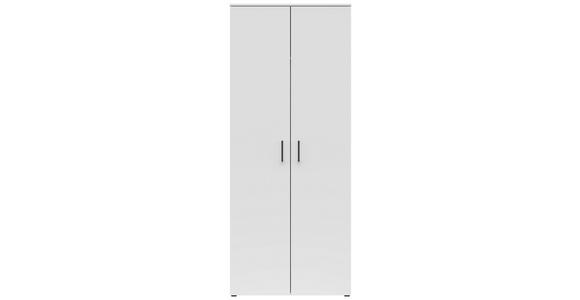 MEHRZWECKSCHRANK 80/195/52 cm  - Anthrazit/Schwarz, MODERN, Holzwerkstoff/Kunststoff (80/195/52cm) - Carryhome