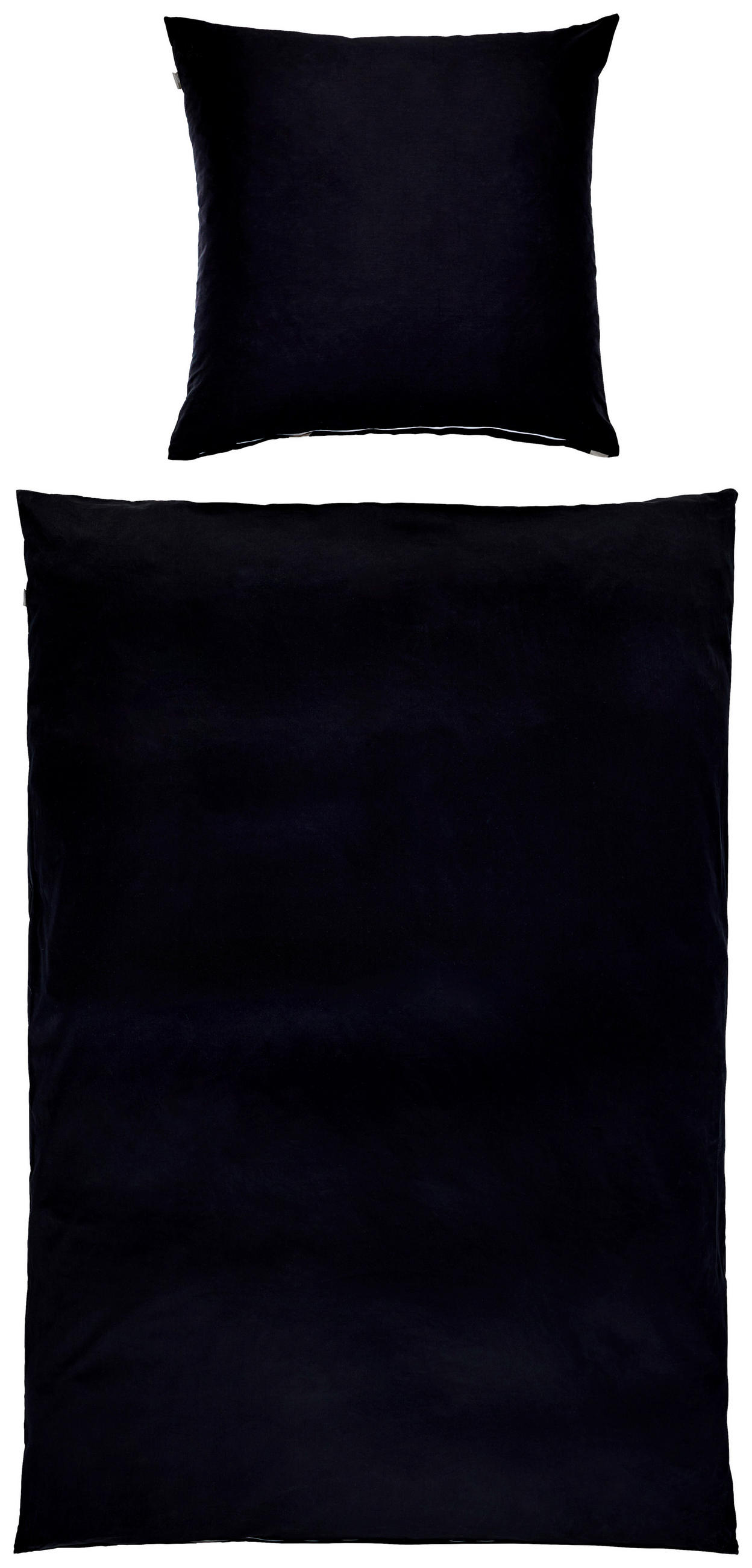 Thumbnail - Musterring Wendebettwäsche JustB! by Bettina Zimmermann, Schwarz, Beige, Greige, Textil, Abstraktes, 135x200 cm, Oeko-Te...