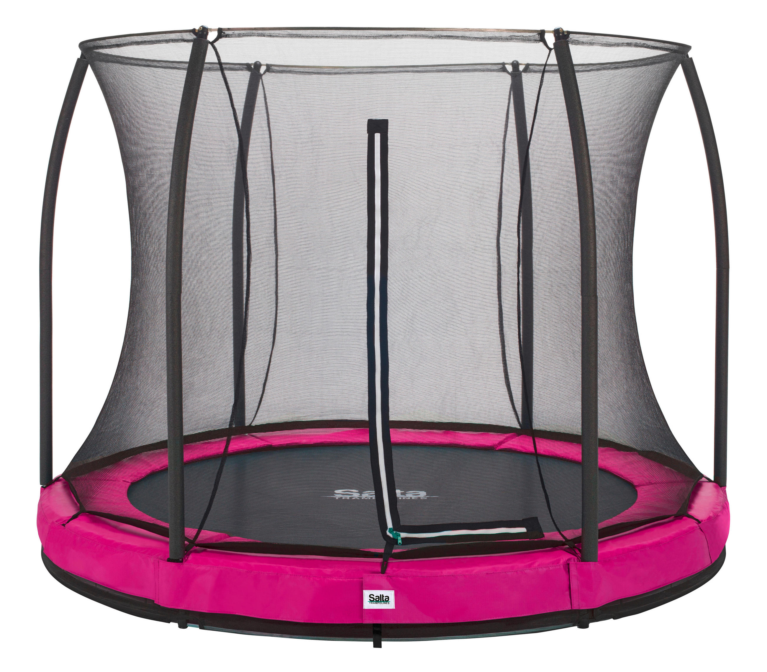 TRAMPOLIN Salta Comfort Edition Ground  - Pink, Basics, Metall (251cm) - Salta