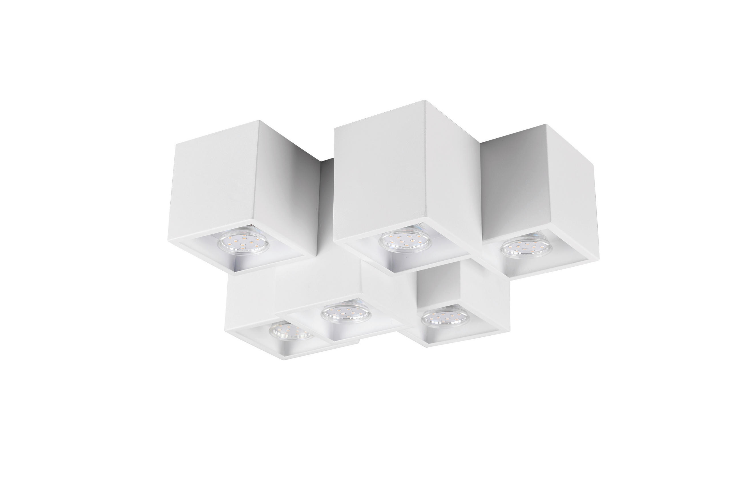TAKLAMPA Fernando  - vit, Design, metall (37/15/30cm) - Trio Leuchten
