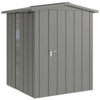 GERÄTEHAUS 187/219/181 cm  - Alufarben, Basics, Metall (187/219/181cm) - Hörmann