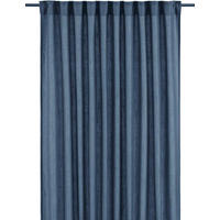 FERTIGVORHANG  blickdicht   145/260 cm 2 Stück  - Blau, Basics, Textil (145/260cm) - Svanefors