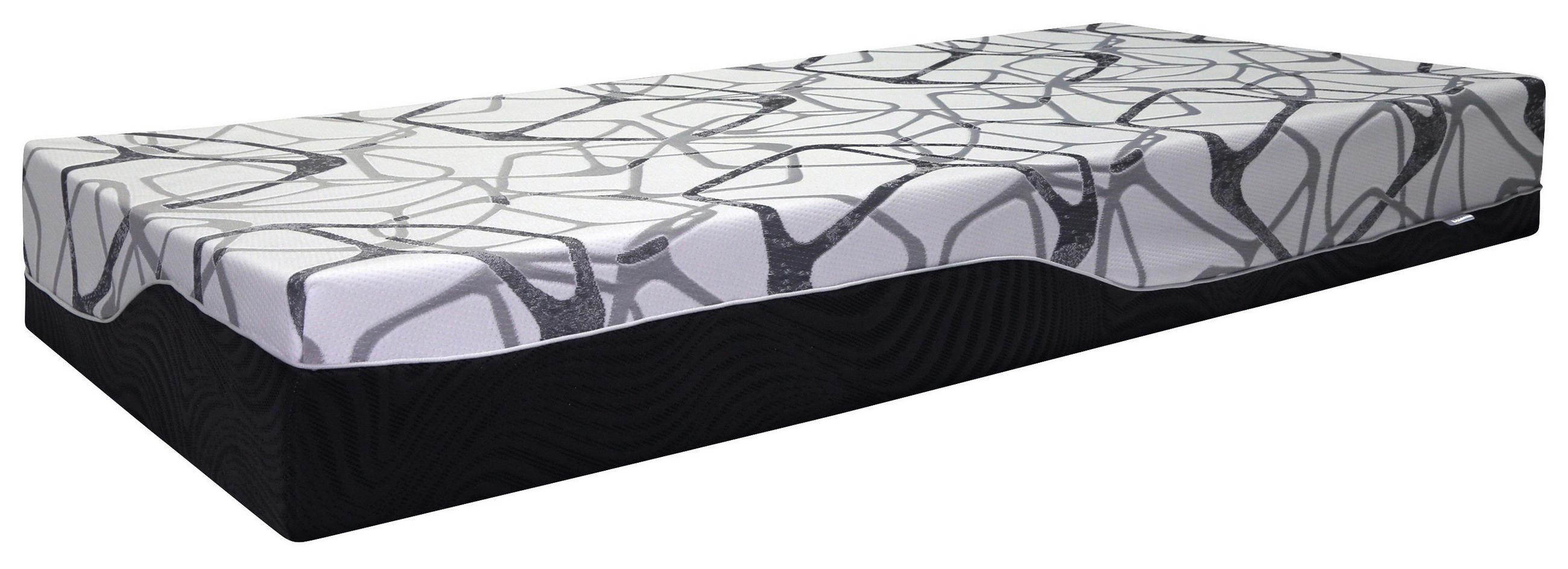 LEŽIŠČE IZ UDOBNE PENE 90/200 cm  - večbarvno, Design, tekstil (90/200cm) - Sleeptex
