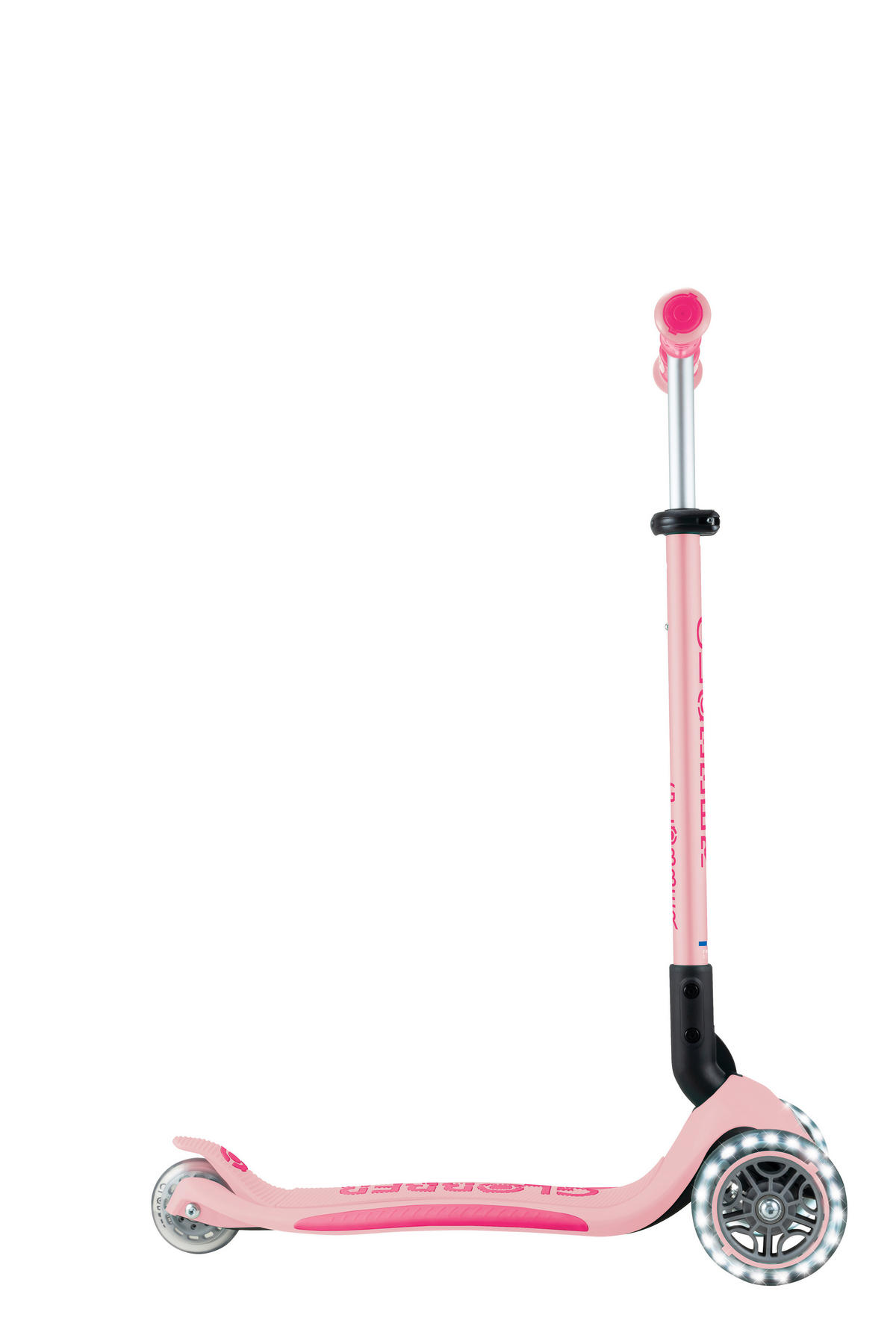 LAUFRAD GO-UP DELUXE LIGHTS  - Rosa, Basics, Kunststoff/Metall (64/22/98,5cm) - GLOBBER