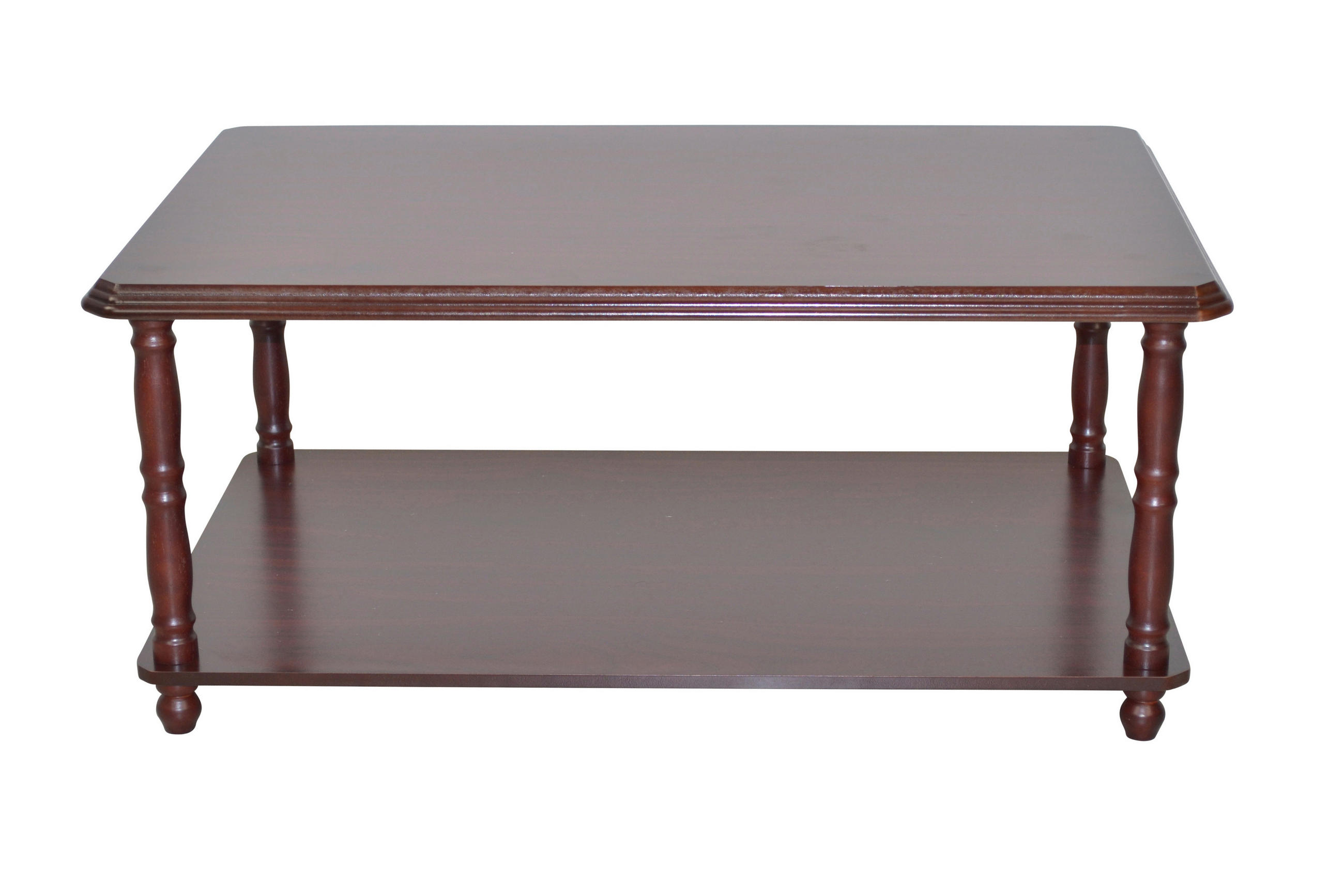COUCHTISCH Kautschukholz massiv 58,5/89/40 cm rechteckig Kirschbaumfarben  - Kirschbaumfarben, KONVENTIONELL, Holz/Holzwerkstoff (58,5/89/40cm) - MID.YOU