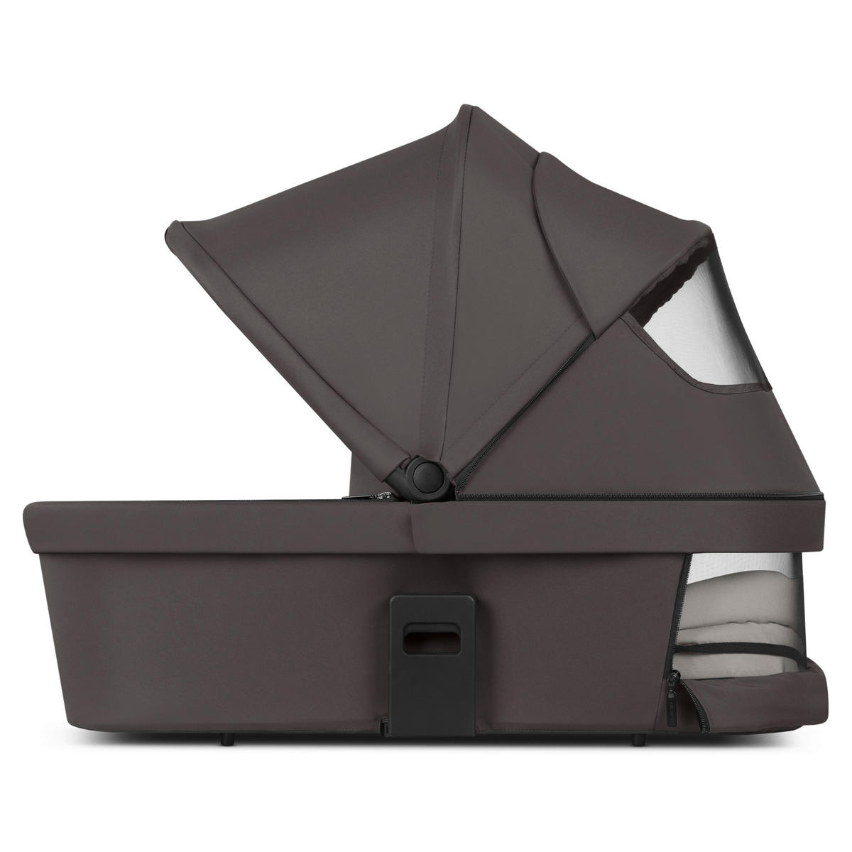 KINDERWAGENSET Salsa Core All in One  - Schwarz/Braun, Basics, Textil/Metall (63/123/97cm) - ABC Design