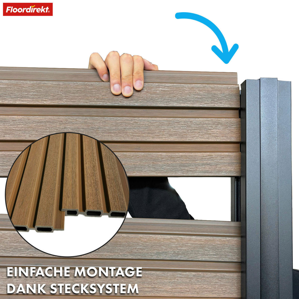 SICHTSCHUTZ - Basics (180/180cm) - Floordirekt