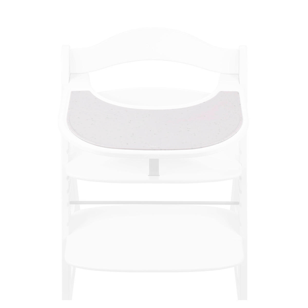 ESS- UND SPIELBRETT Highchair Tray Mat  - Beige, Basics, Kunststoff (28/0,5/42,5cm) - Hauck