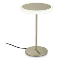 LED-TISCHLEUCHTE - Sandfarben/Schwarz, Design, Metall (18/27.5cm) - GKS Knapstein