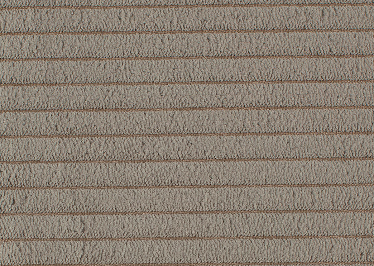 HOCKER in Textil Braun  - Schwarz/Braun, Konventionell, Textil/Metall (99/46/77cm) - Carryhome