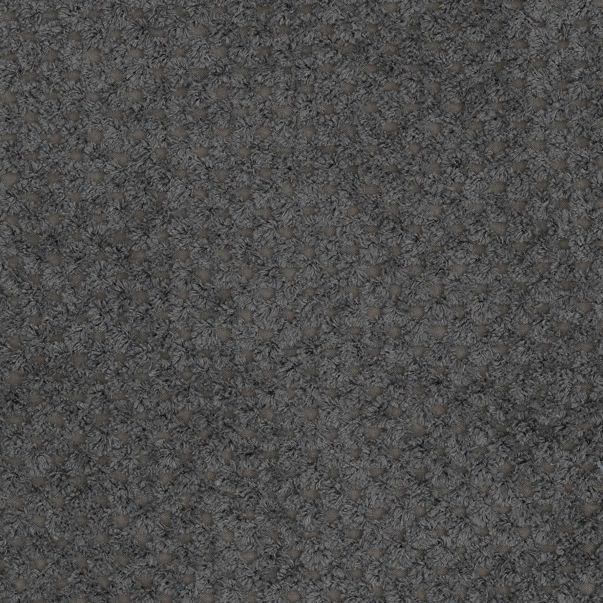 STUHL Webstoff Dunkelgrau  - Dunkelgrau/Grau, Design, Textil/Metall (45/86,5/57cm) - home24