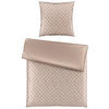 BETTWÄSCHESET Satin 160/210 cm  65 cm/100 cm  - Beige, Design, Textil (160/210cm) - Dieter Knoll