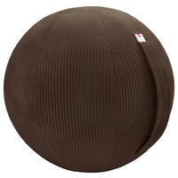 SITZBALL - Braun, Design, Textil (65cm) - Stylife