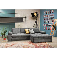 UGAONA GARNITURA siva  - boja hroma/siva, Dizajnerski, tekstil/plastika (294/173cm) - Carryhome