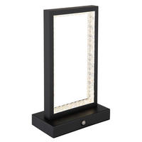 PORTABEL LAMPA 14/7,5/23 cm   - klar/svart, Design, metall/plast (14/7,5/23cm) - Globo