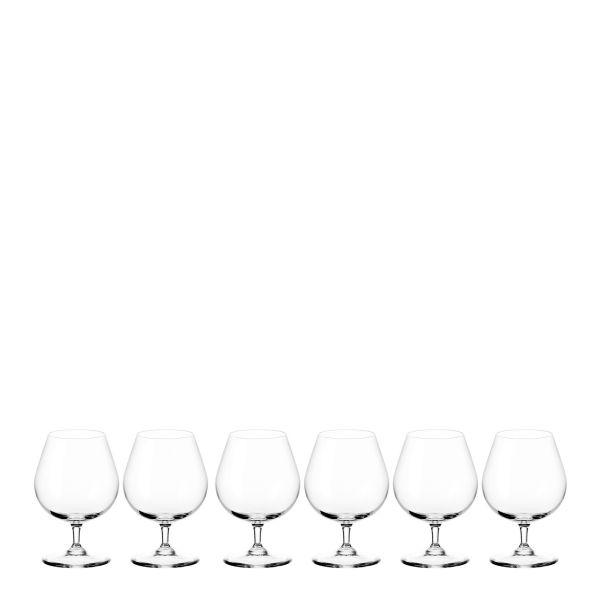 GLÄSERSET Ciao+ 6-teilig  - Klar, Basics, Glas (28,5/14,2/19cm) - Leonardo