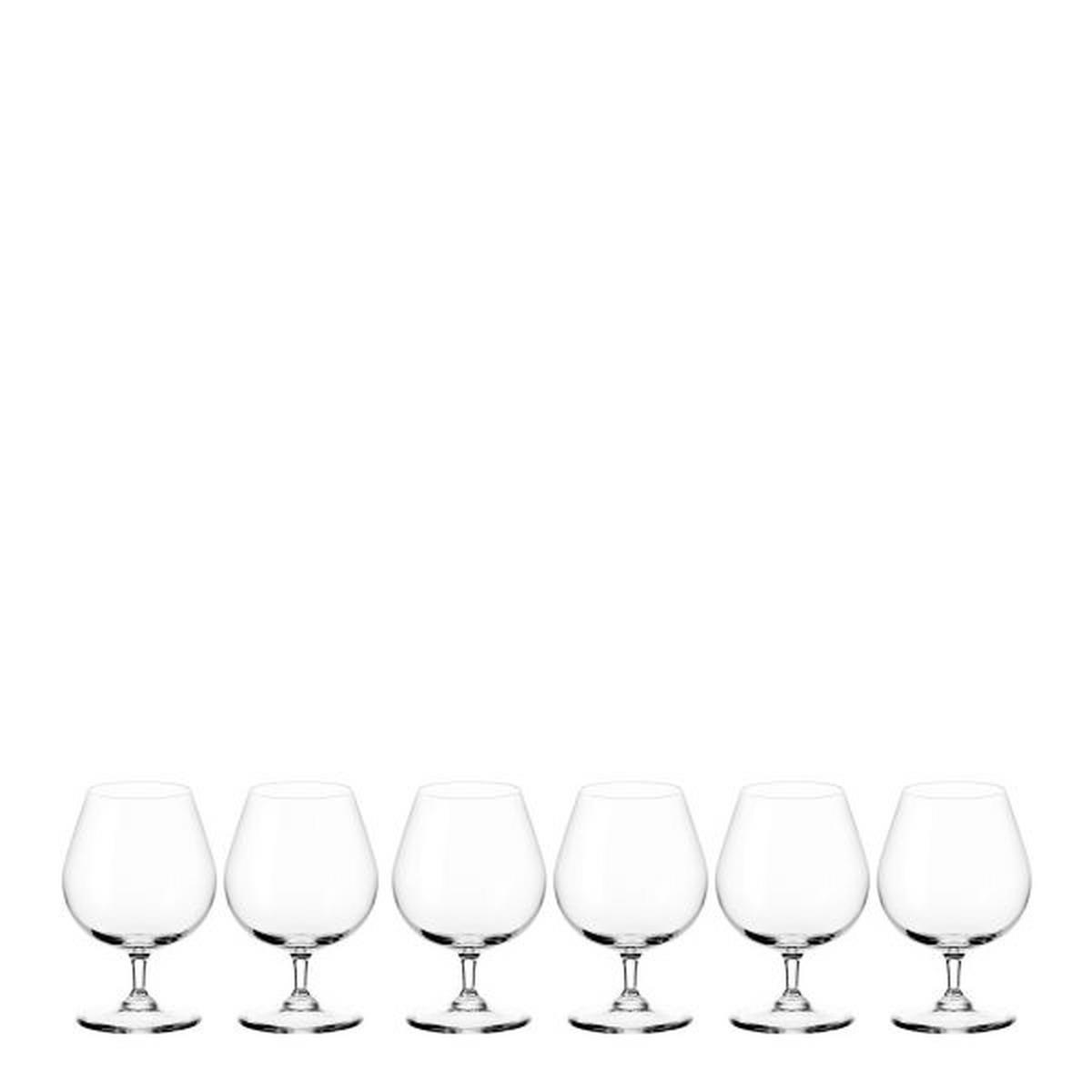 GLÄSERSET Ciao+ 6-teilig  - Klar, Basics, Glas (28,5/14,2/19cm) - Leonardo