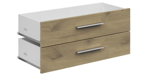 SCHUBKASTENEINSATZ  - Eichefarben, KONVENTIONELL, Holzwerkstoff (75,5/34,5/36,6cm) - Voleo