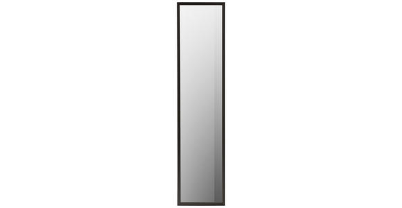 WANDSPIEGEL 32/137/1,9 cm    - Schwarz, Design, Glas/Holzwerkstoff (32/137/1,9cm) - Carryhome