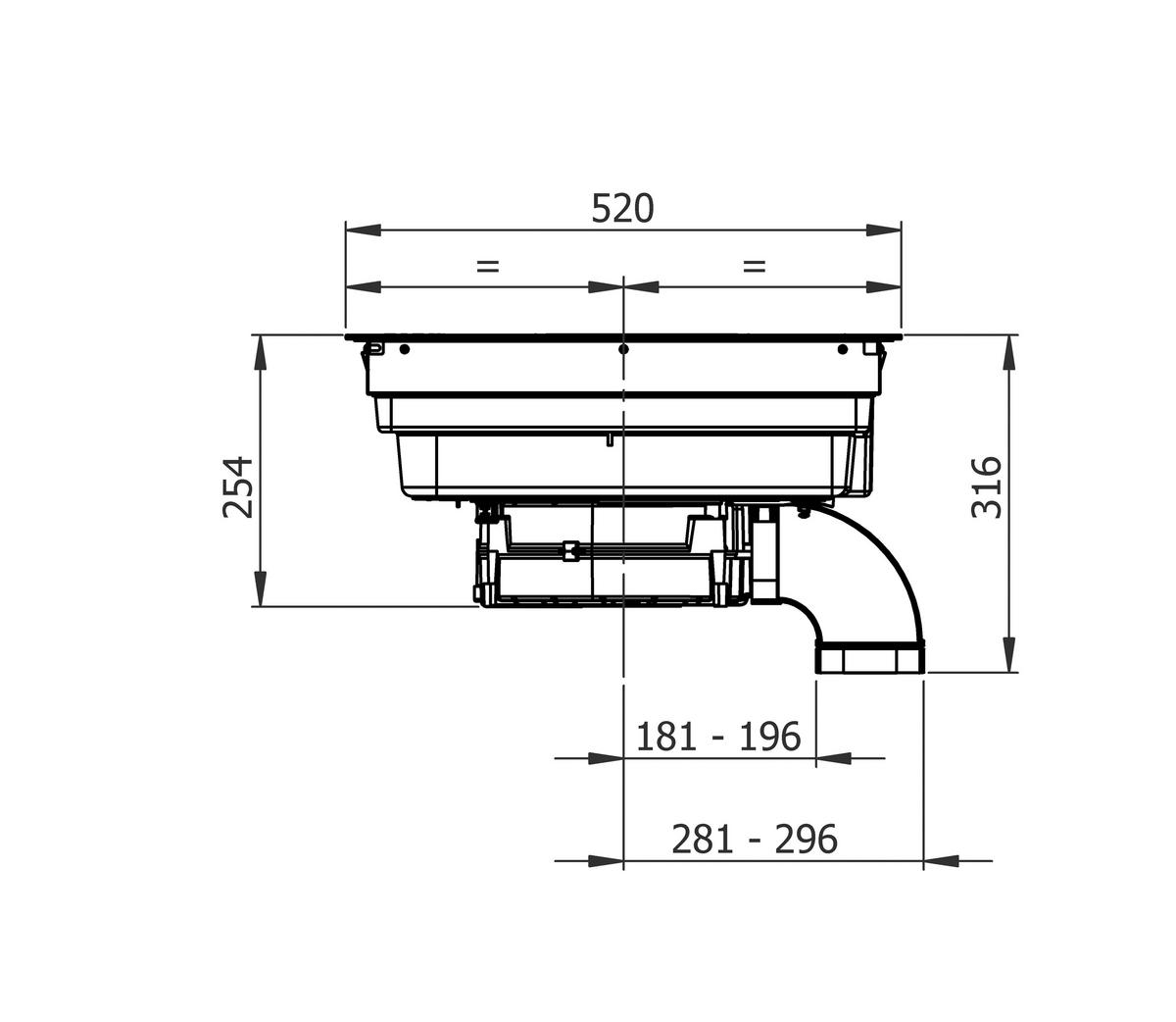 KOCHFELD-DUNSTABZUG-KOMBI HELO PERFECTO 800 OKTA  - Champagner, Basics, Glas/Metall (80/52/24cm) - HKT