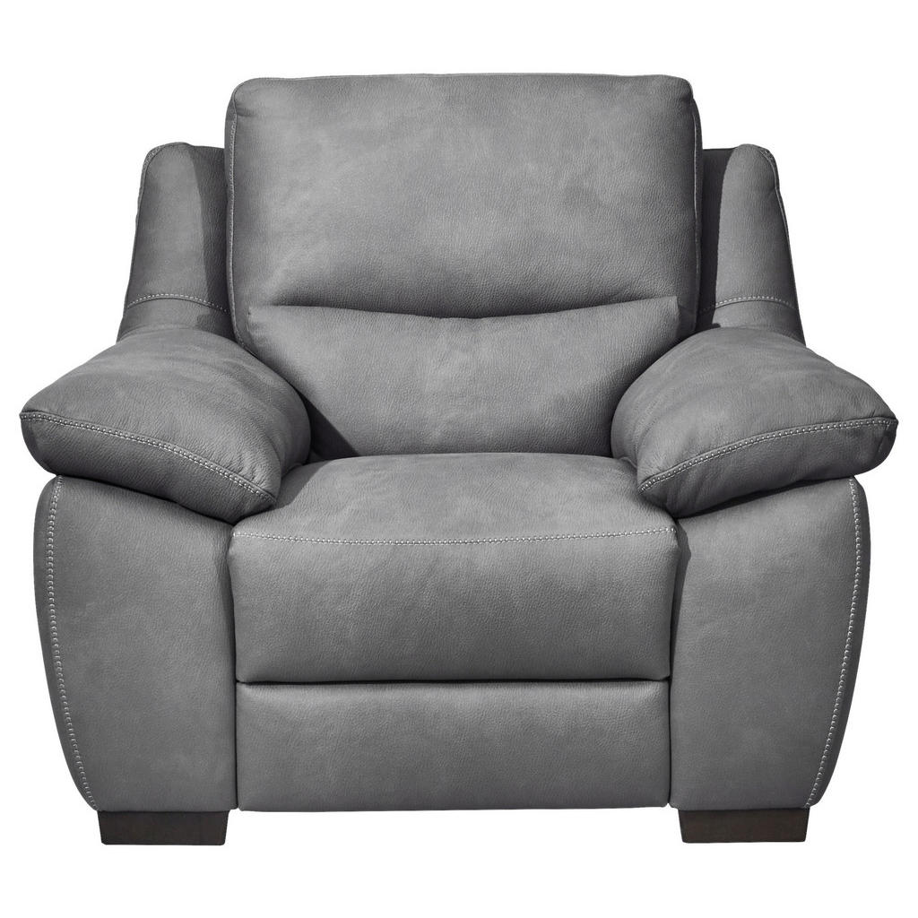 Thumbnail - Livetastic Sessel, Grau, Textil, Füllung: Faserbällchen, 119x96x99 cm, Made in EU, Wohnzimmer, Sessel, Polstersessel