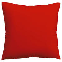 KOPFPOLSTERBEZUG WOVEN SATIN 80/80 cm  - Dunkelrot, Basics, Textil (80/80cm) - Schlafgut