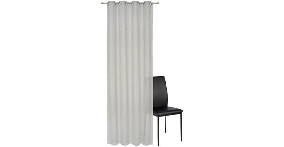 ÖSENSCHAL DASCO halbtransparent 140/260 cm   - Grau, Design, Textil (140/260cm) - Dieter Knoll