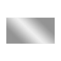 TÜKÖR 120/64/2 cm    - sötét tölgy, Design, faalapú anyag/üveg (120/64/2cm) - Livetastic