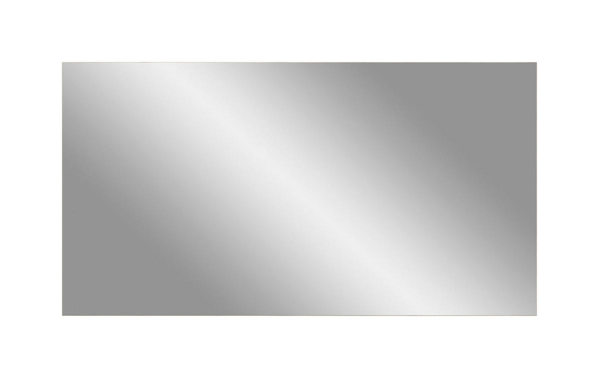 TÜKÖR 120/64/2 cm    - sötét tölgy, Design, faalapú anyag/üveg (120/64/2cm) - Livetastic