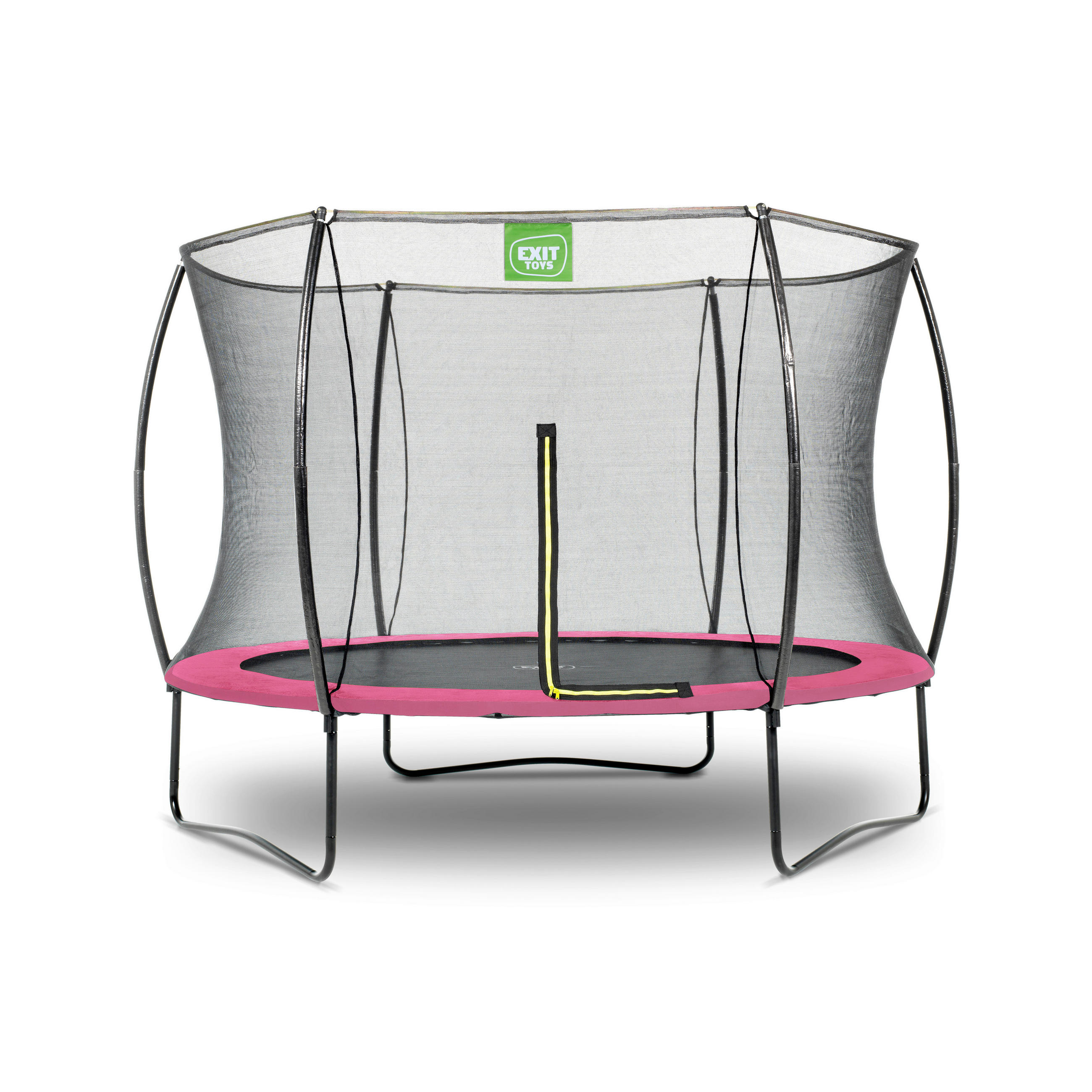 TRAMPOLIN  - Pink, KONVENTIONELL, Kunststoff/Metall (244/228cm) - EXIT Toys