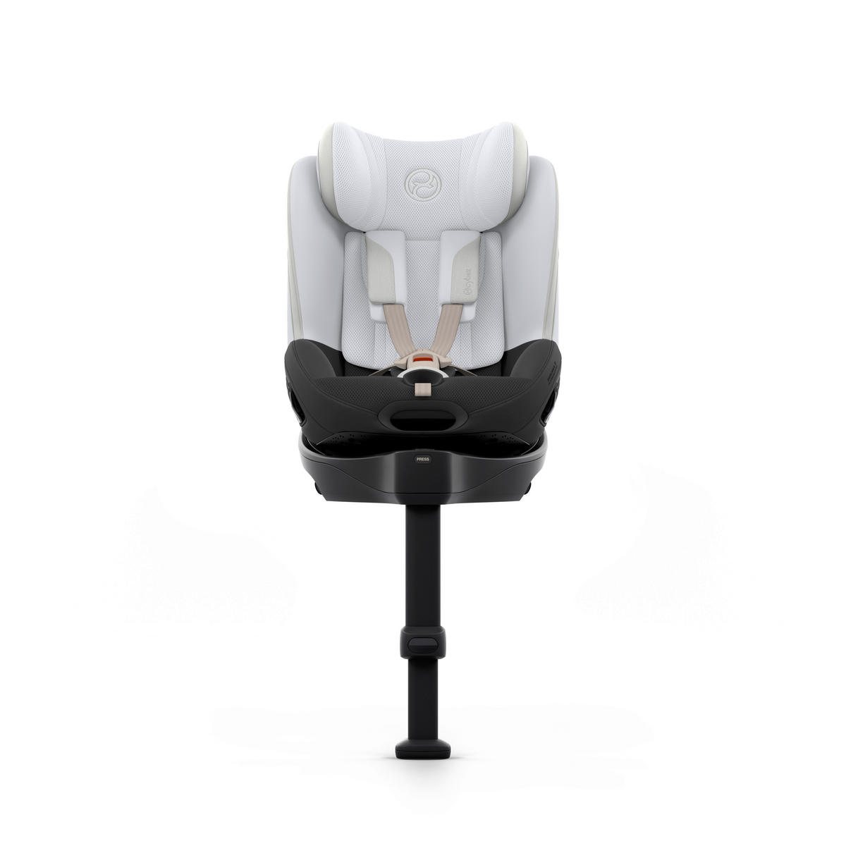 REBOARDER-KINDERSITZ Sirona S Style Misty Grey  - Hellgrau, Basics, Kunststoff/Textil (53/45,5/49,5cm) - cybex PLATINUM