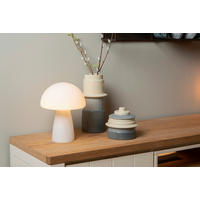 TISCHLEUCHTE 23/23/28 cm   - Opal, Trend, Glas (23/23/28cm) - Lucide