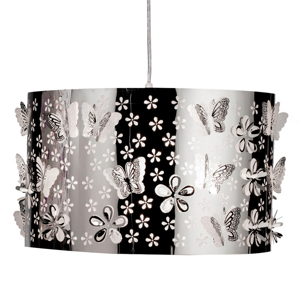 PENDELLEUCHTE 35/35/130 cm   - Chromfarben, Basics, Metall (35/35/130cm)