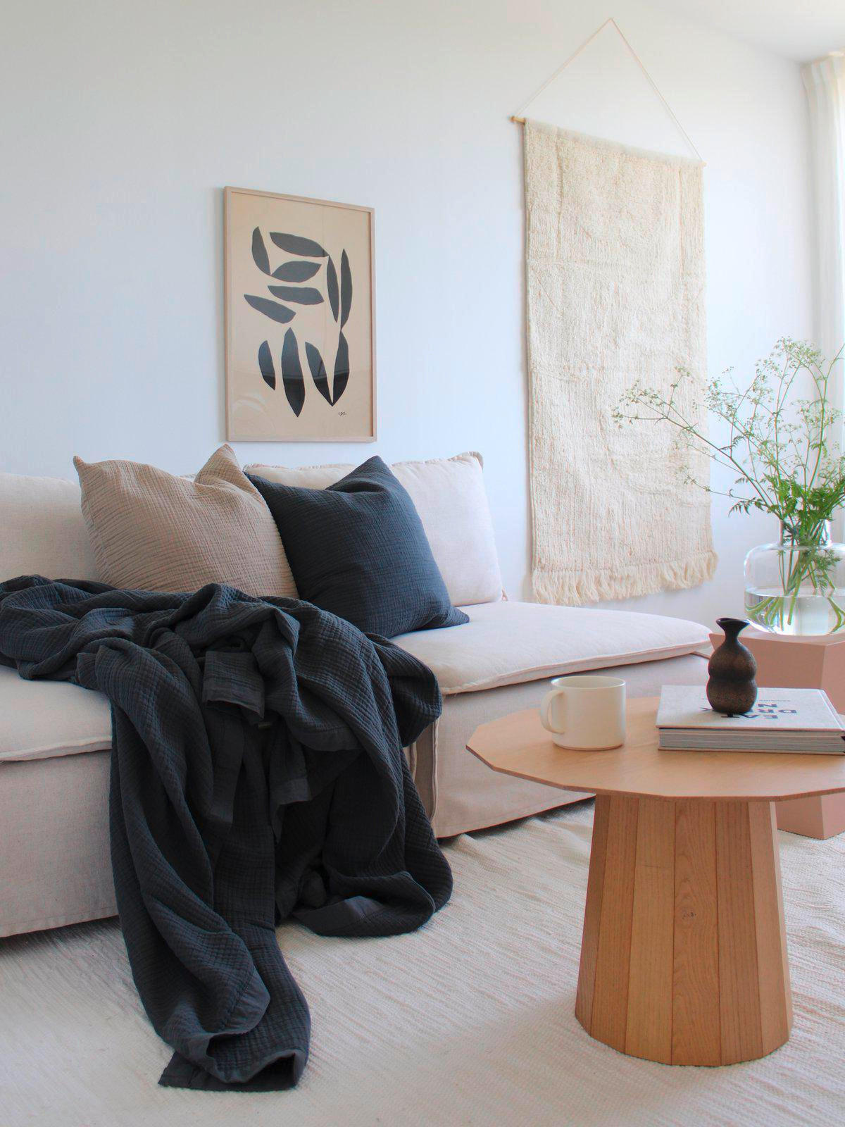 WANDTEPPICH  - Weiß, Basics, Textil (100/150cm) - Svanefors