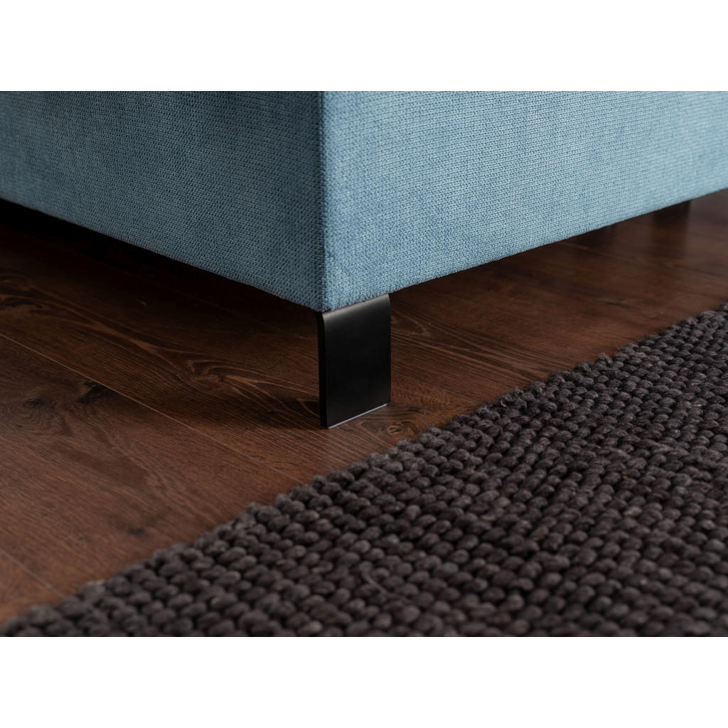 Thumbnail - Esposa Boxspringbett, Pastellblau, Textil, H2 + H3, 7-Zonen, Höhe ca. 24 cm, 180x220 cm, Oeko-Tex® Standard 100, gepolst...