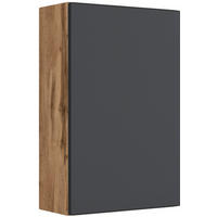 HÄNGESCHRANK 40/64/20 cm  - Eiche Wotan/Grau, Basics, Holzwerkstoff (40/64/20cm) - Held