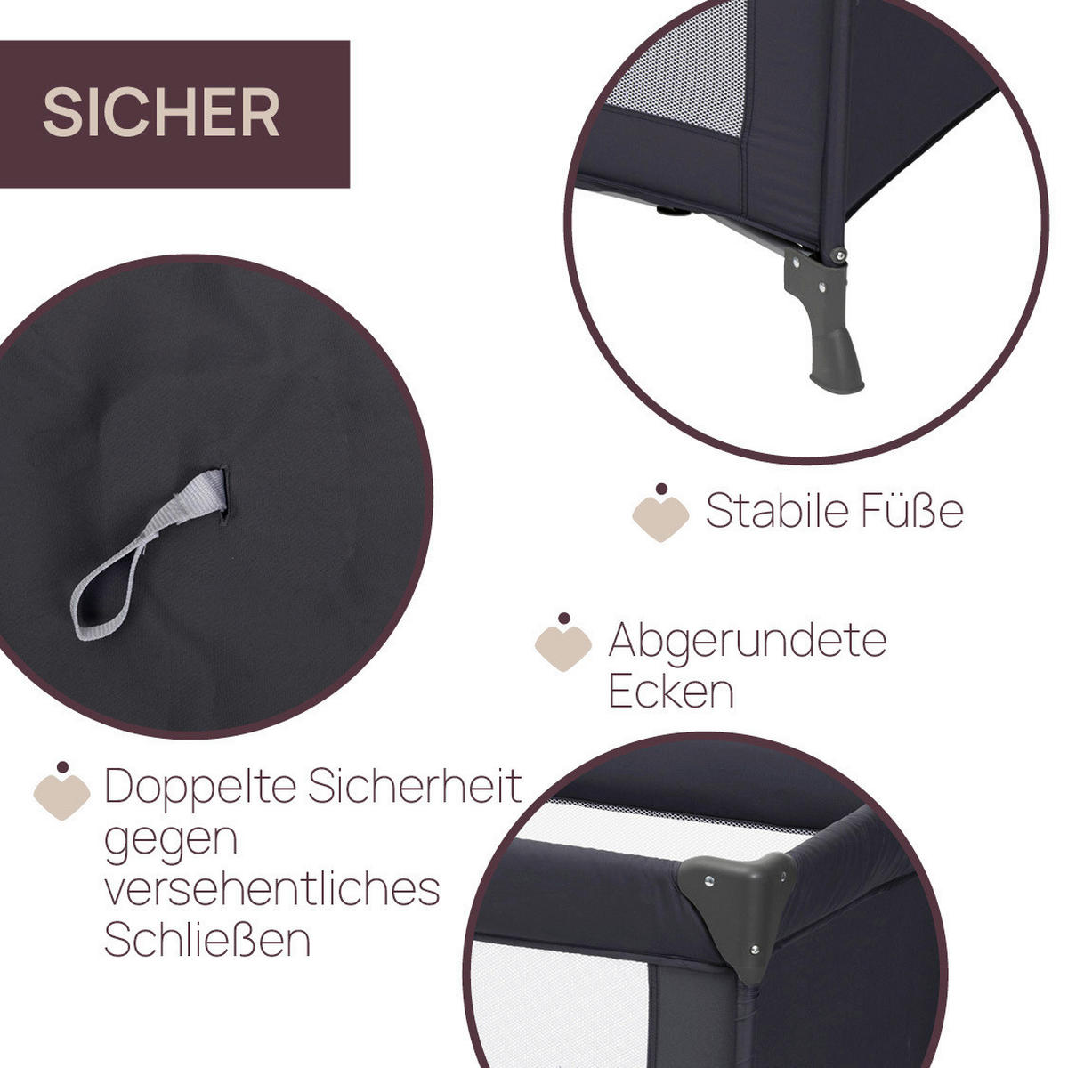REISEBETT Good Night Blau  - Blau, Basics (128/76/68cm) - Chicco
