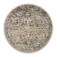 WEBTEPPICH 200 cm Toulon Grau, Goldfarben  - Goldfarben/Grau, LIFESTYLE, Textil (200cm) - Dieter Knoll